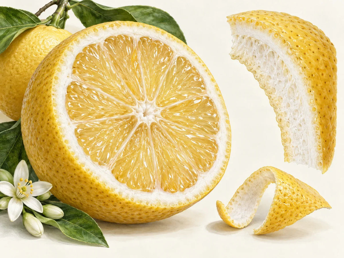 Citrus notes: peels, fruit and scent stories