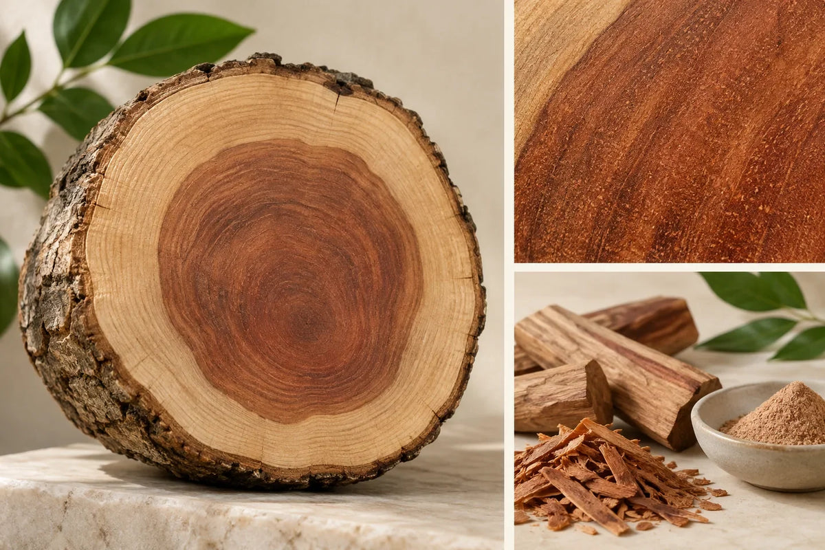 Sandalwood: scent, plants and material production