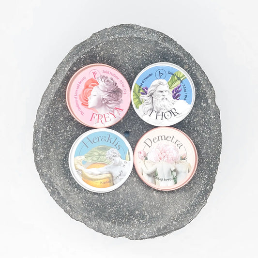 Myth Quartet - 4 solid perfume gift set | 4 x 15 g