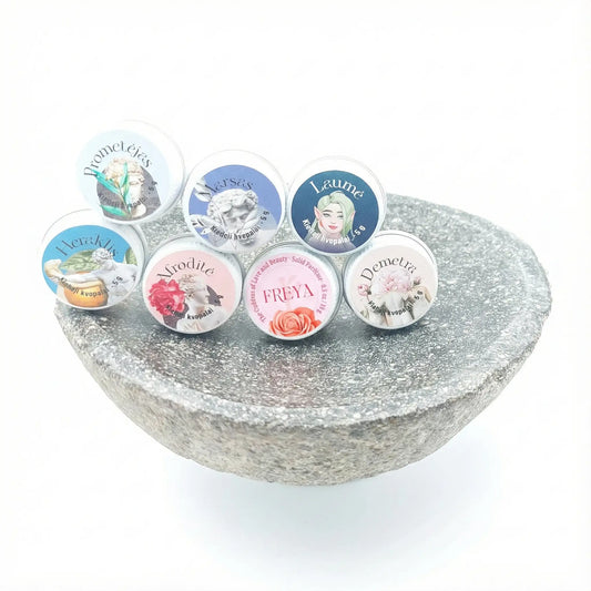 All Mythology - 7 Mini Solid Perfume Gift Set | 7 x 5 g