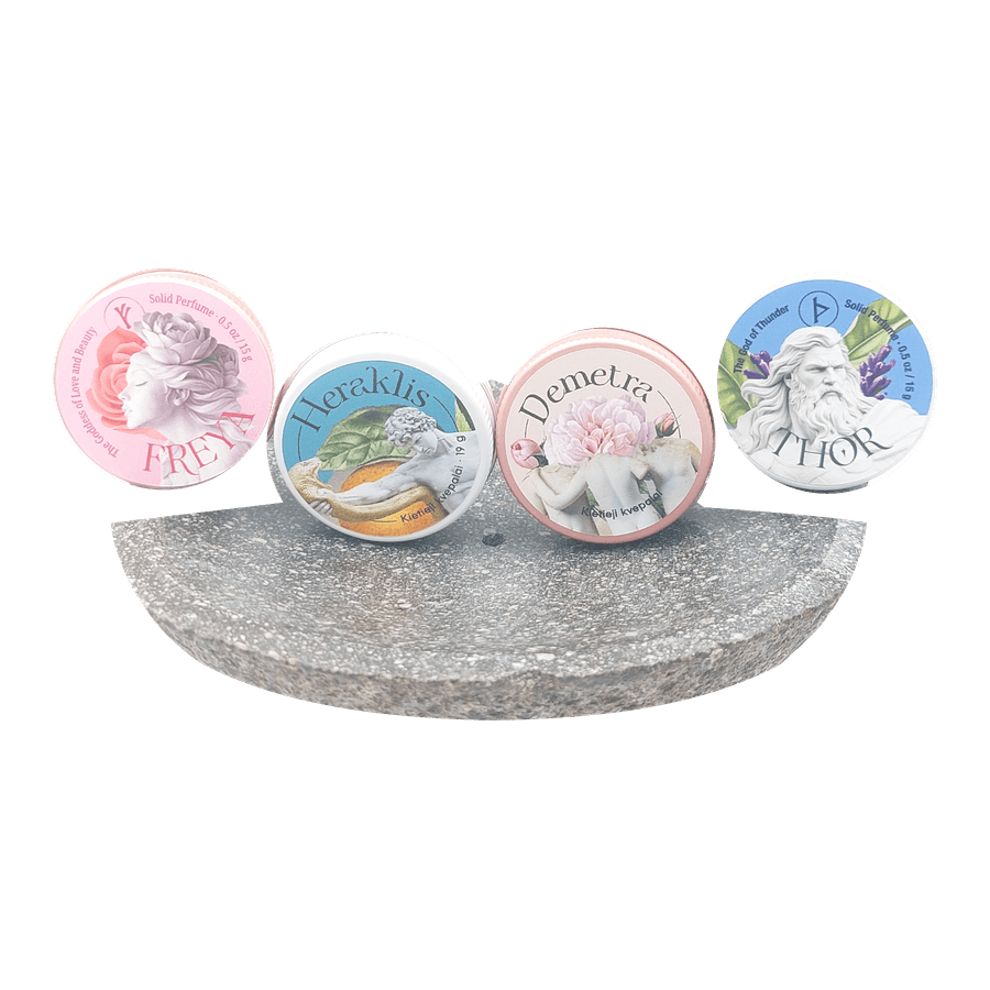 Myth Quartet - 4 solid perfume gift set | 4 x 15 g