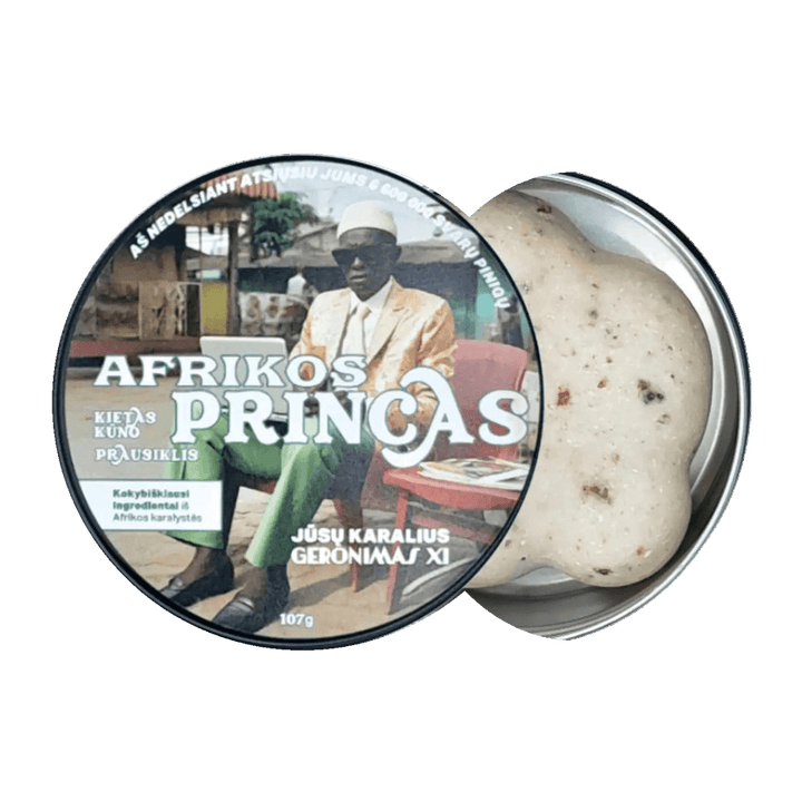 African Prince - Grapefruit, Lemon and Black Pepper | Solid Shower Cleanser, 107 g.