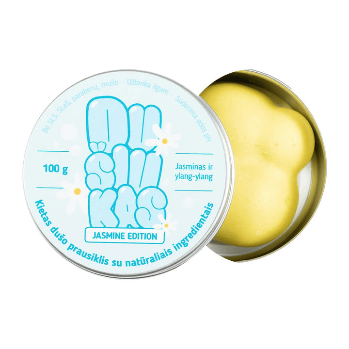 Dušiukas Jasmine - jaśmin, ylang-ylang | Kostka pod prysznic, 100 g.
